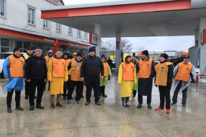 Başkan Çetin 57.Alay Yürüyüşüne Katıldı